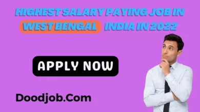 Highest Salary Paying Job In West Bengal India In 2022 By Doodjob