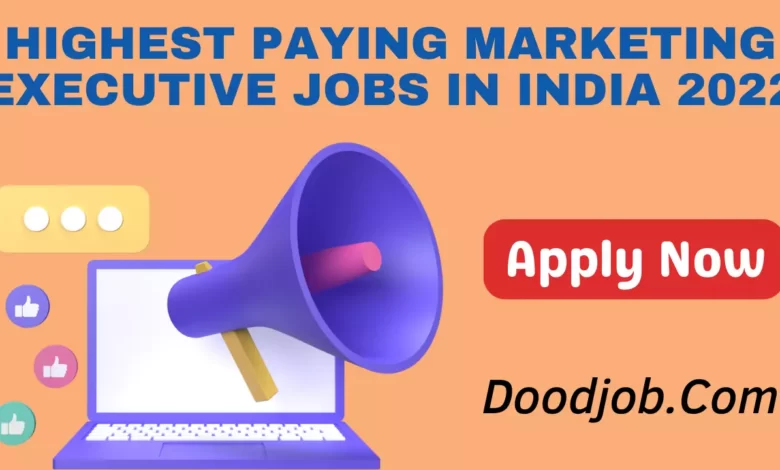 Marketing Executive Job Vacancy In October (Per Month 20K-40K) Month By Doodjob