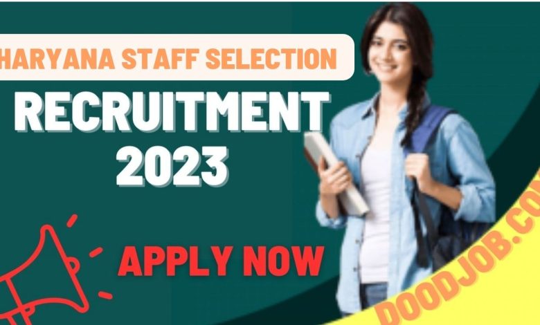 Haryana Staff Selection Commission Recruitment 2023 New Notification Announced For 100 1434